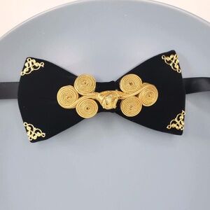 Handmade Velvet Bow tie Groom Best man gift